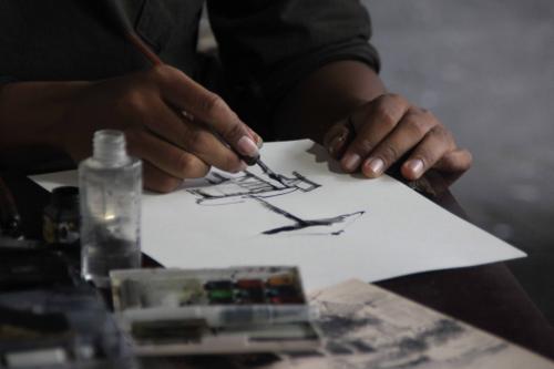 Indonesia's Sketcher: Memperkenalkan Yogyakarta Melalui Sketsa