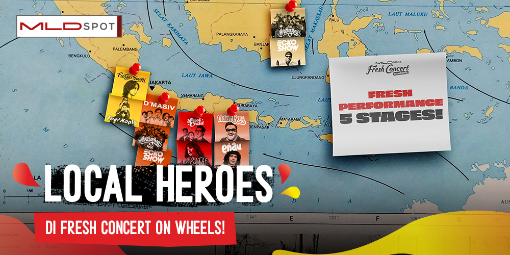 Fresh Concert on Wheels Mampir ke 5 Kota, Siapa Aja Local Heroes-nya?