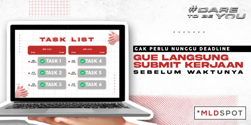 Gak Perlu Nunggu Deadline, Gue Langsung Submit Kerjaan Sebelum Waktunya
