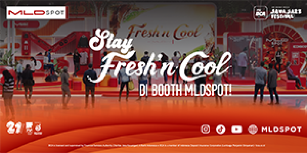 MLDSPOT Ada di MyBCA International Java Jazz Festival 2026, Siap Bikin Lo Jadi Fresh ’N Cool!